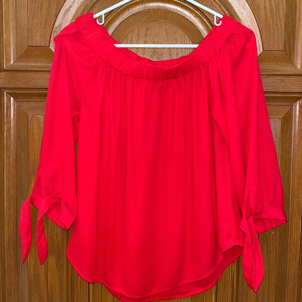 Off the shoulder top